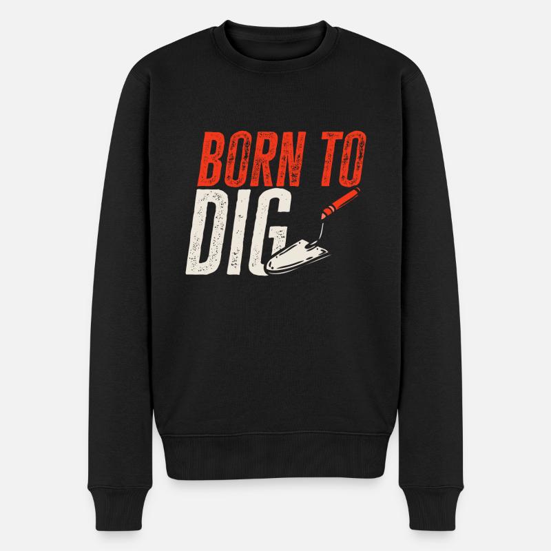 Archéologie Cadeau Archéologue - Pull Premium bio Homme - noir