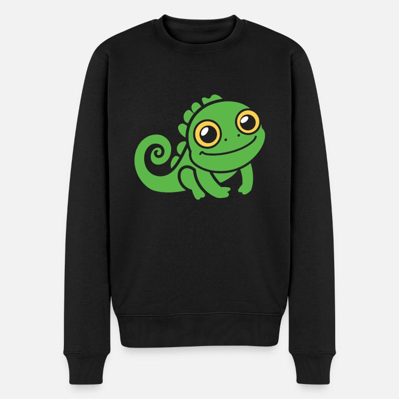 caméléon - Pull Premium bio Homme - noir