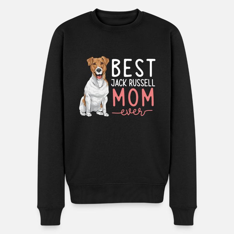 Jack Russell Terrier - Pull Premium bio Homme - noir