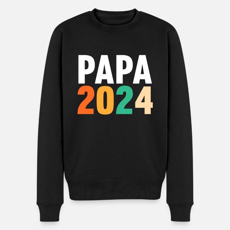 Futur papa 2037 - Pull Premium bio Homme - noir