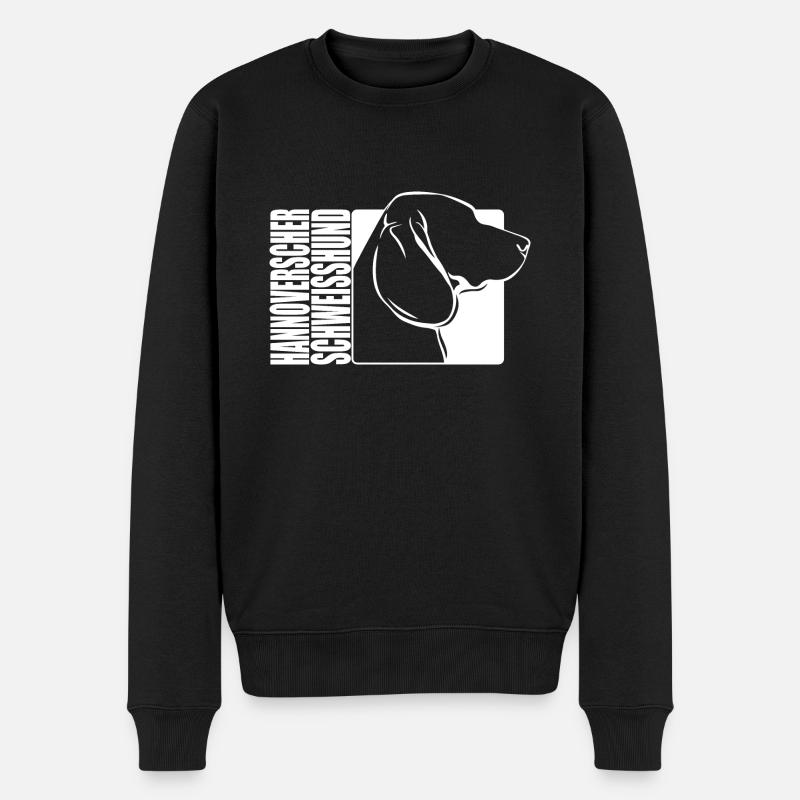 Hanovrien Scenthound Profil Chiens Wilsigns - Pull Premium bio Homme - noir