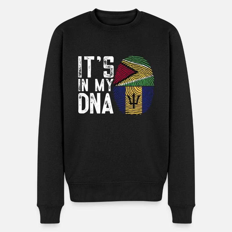 Guyana Flag Guyanais Guyanais - Pull Premium bio Homme - noir