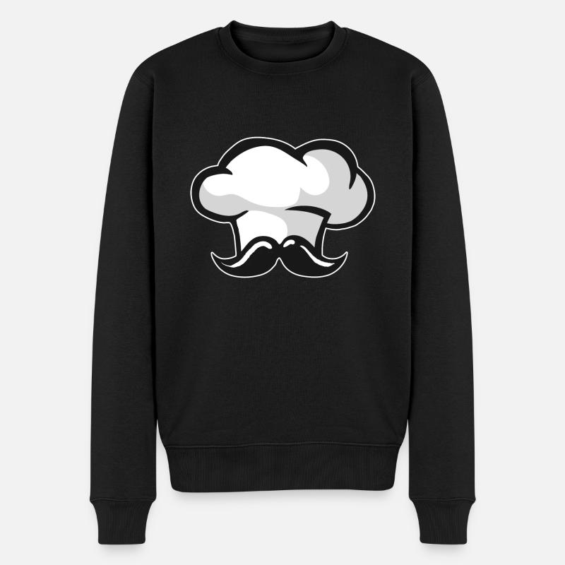 Chapeau mâle de chef - Pull Premium bio Homme - noir