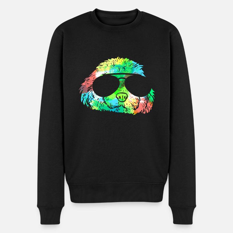 Cavapoo Cavoodle Capoodle Chien - Pull Premium bio Homme - noir