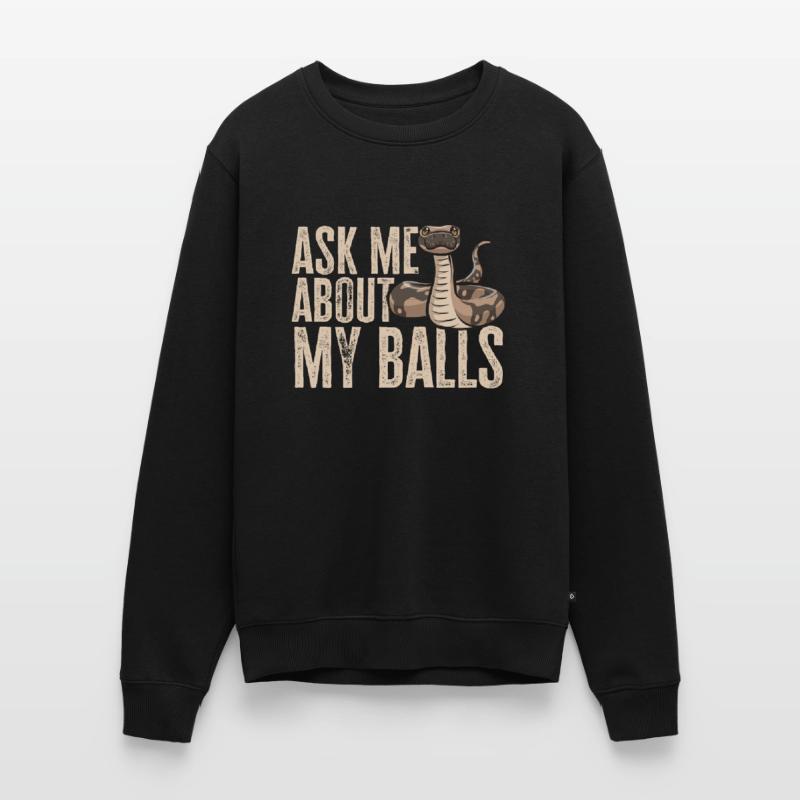 Ball Python Snake King Python Pull Premium bio Homme
