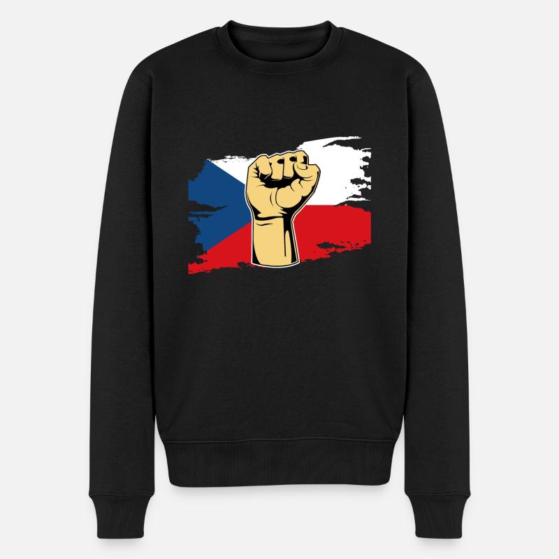 Faust République tchèque - Pull Premium bio Homme - noir