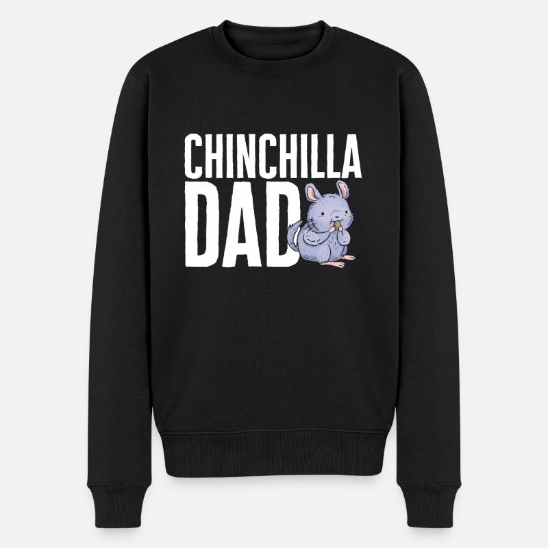 Chinchilla - Pull Premium bio Homme - noir