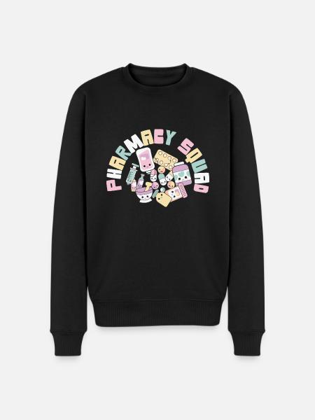 Pharmacy Squad Pharmacist Life Pharmacology - Men's Premium Organic Jumper - black