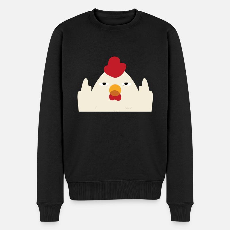 Doigts puants - Pull Premium bio Homme - noir