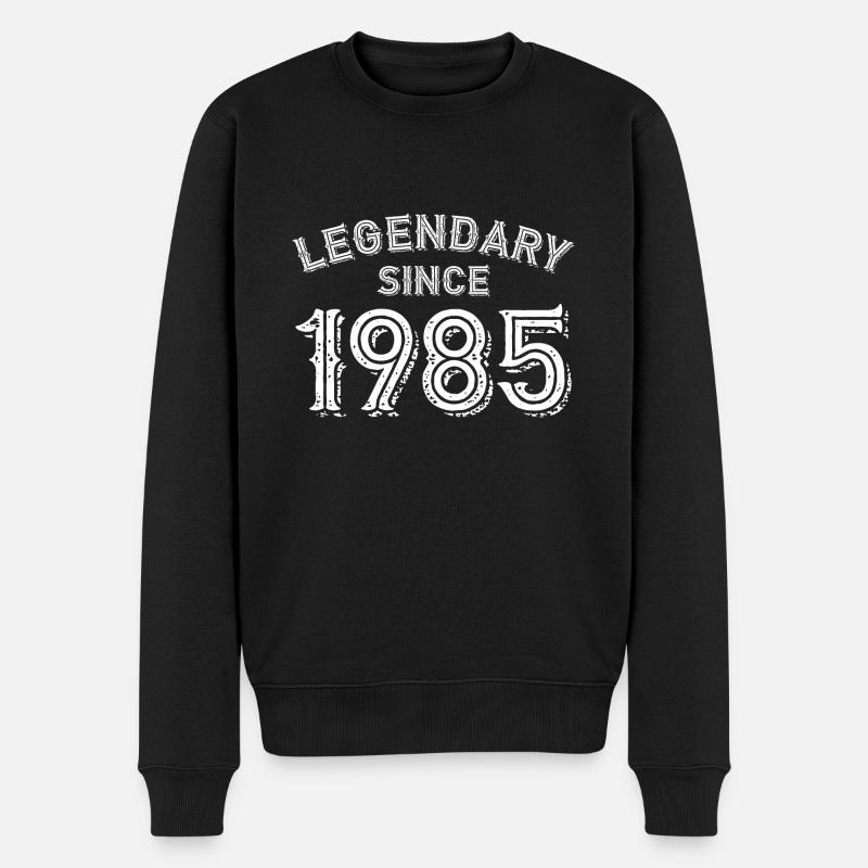 Année de naissance 1985 - Pull Premium bio Homme - noir