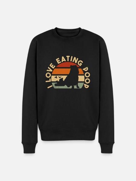Capybara rodent - Men's Premium Organic Jumper - black