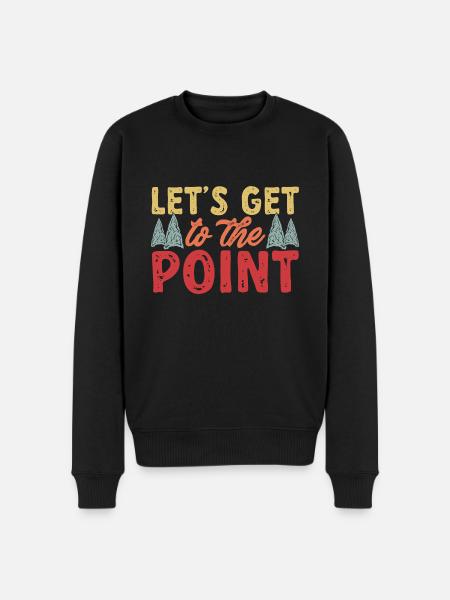 Arrowhead Hunting Arrowhead Collector - Men's Premium Organic Jumper - black