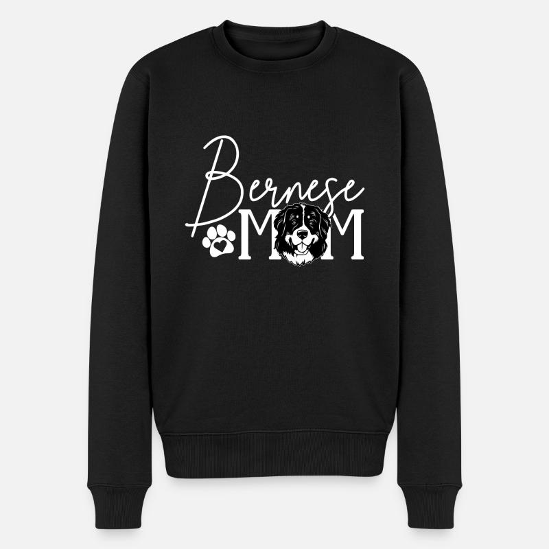 Berner Sennenhund - Männer Premium Bio Pullover - Schwarz