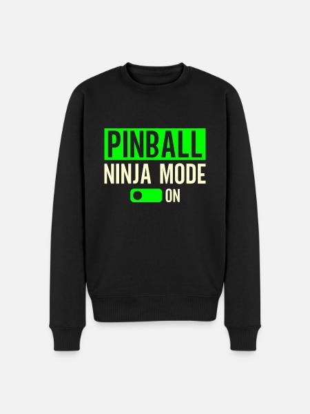 Mode Ninja flipper activé - Pull Premium bio Homme - noir