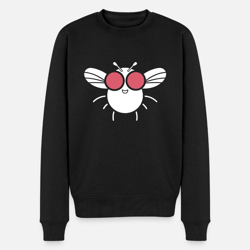 Mouche - Pull Premium bio Homme - noir