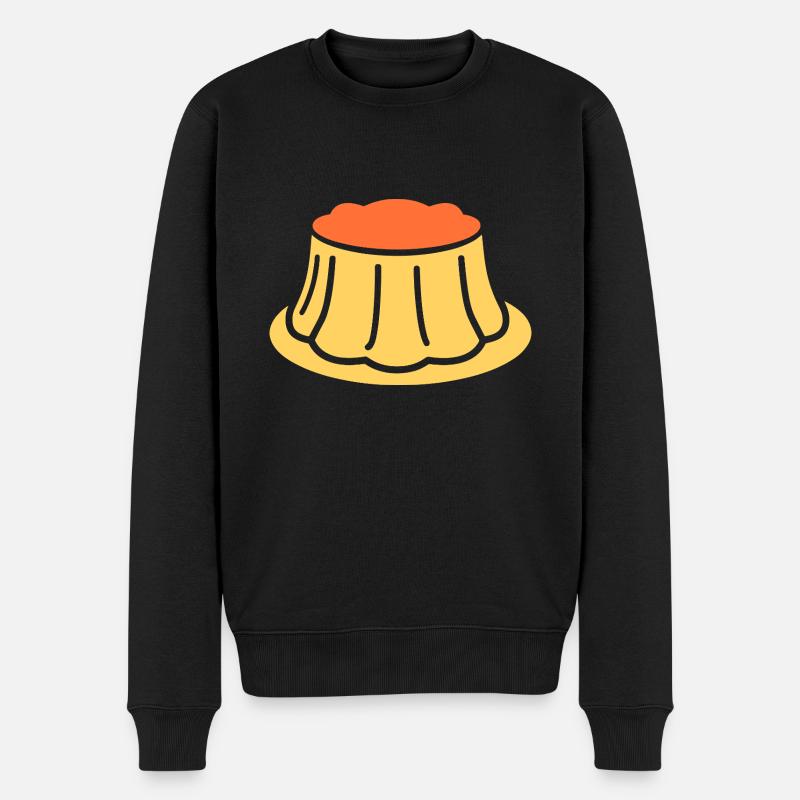 Obsttorte - Männer Premium Bio Pullover - Schwarz
