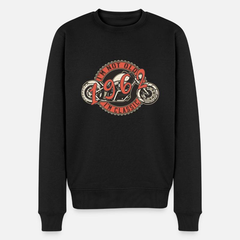 Je ne suis pas vieux, je suis classique. Legendary since 1962. - Pull Premium bio Homme - noir