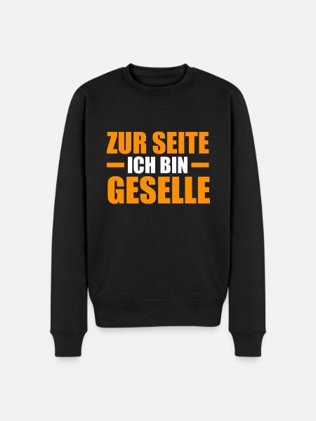 Geselle Prüfung Gesellenbrief Geschenk - Männer Premium Bio Pullover - Schwarz