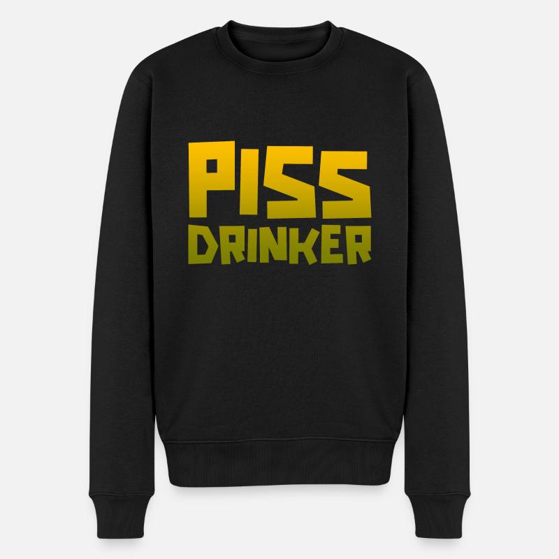 Buveur de pisse 11 - Pull Premium bio Homme - noir