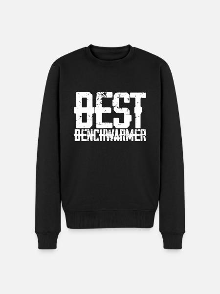 Best Benchwarmer 3 - Men's Premium Organic Jumper - black