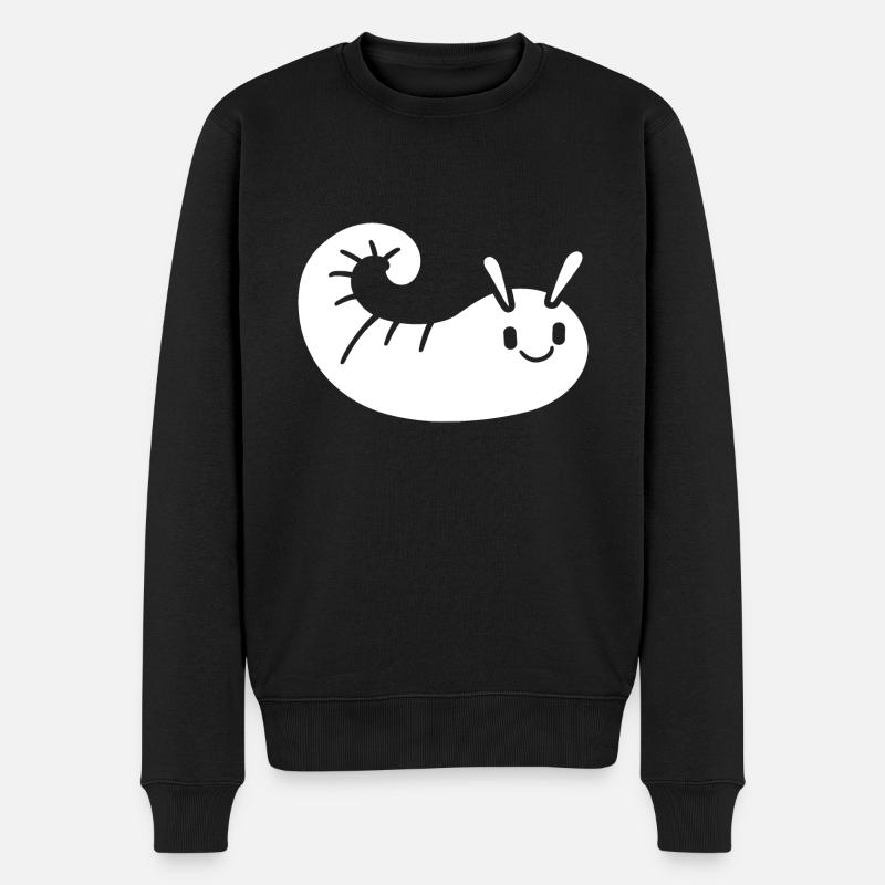 limace 21 - Pull Premium bio Homme - noir