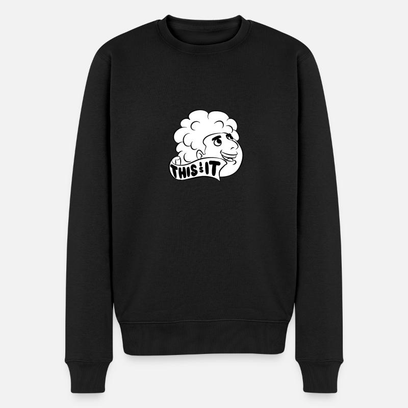 This Is It - Männer Premium Bio Pullover - Schwarz