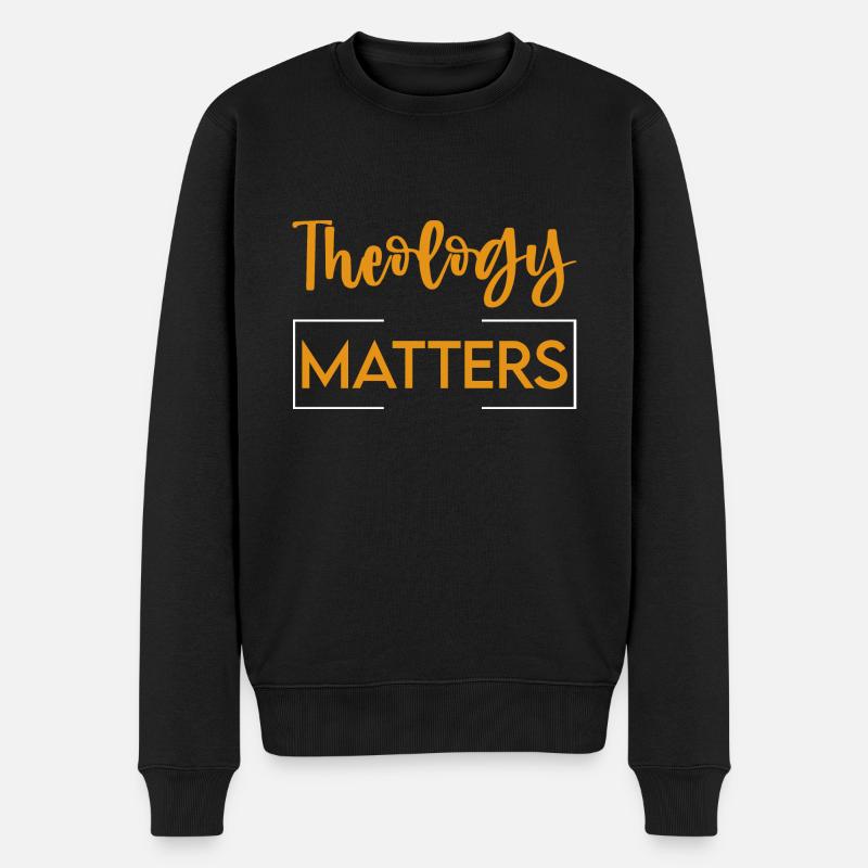 Theology Matters 2 - Männer Premium Bio Pullover - Schwarz
