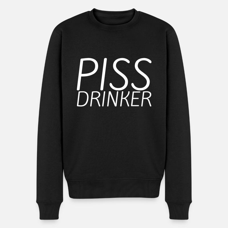 Buveur de pisse 23 - Pull Premium bio Homme - noir