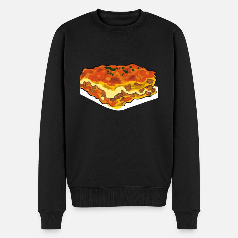 Lasagne Style BD - Pull Premium bio Homme - noir