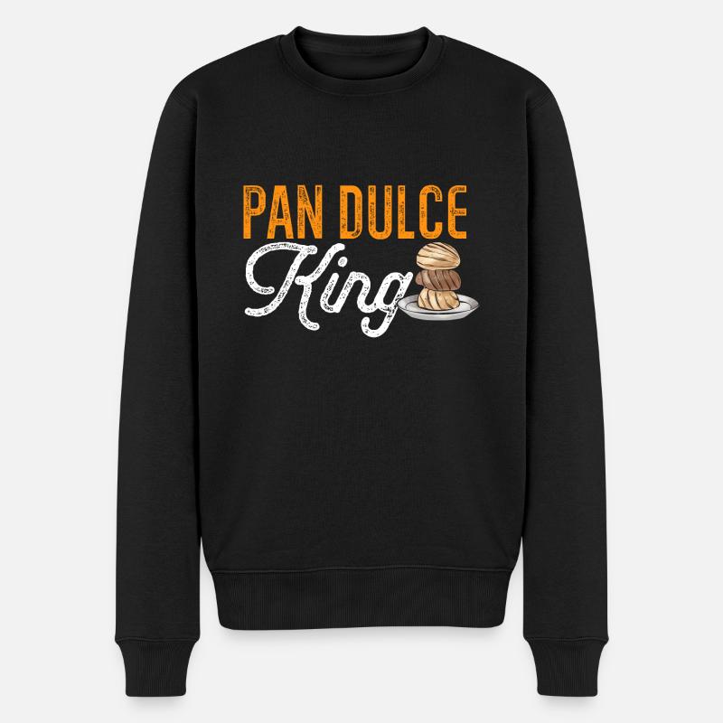 Concha Hispanique Mexicain Pan Dulce - Pull Premium bio Homme - noir
