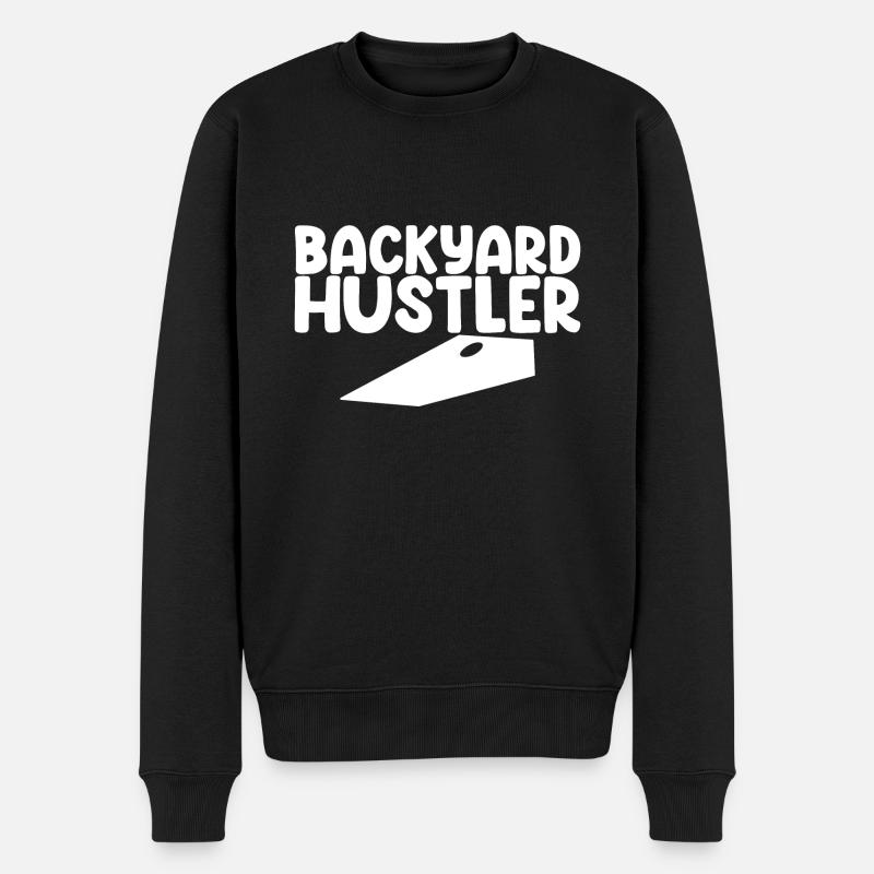Hustler de jardin - Pull Premium bio Homme - noir