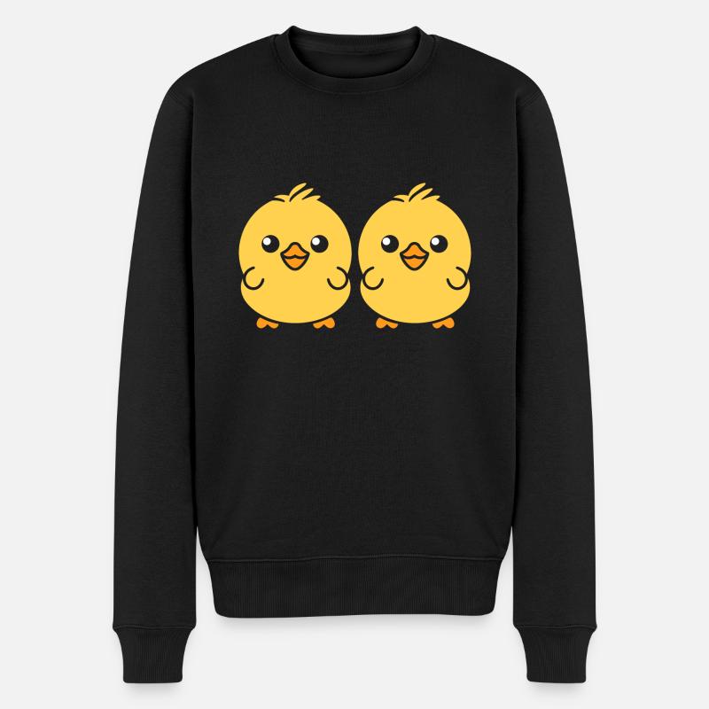 Petit poussin - Pull Premium bio Homme - noir