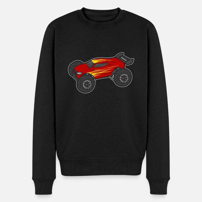 RC Car Remote Control Car - Men's Premium Organic Jumper - black