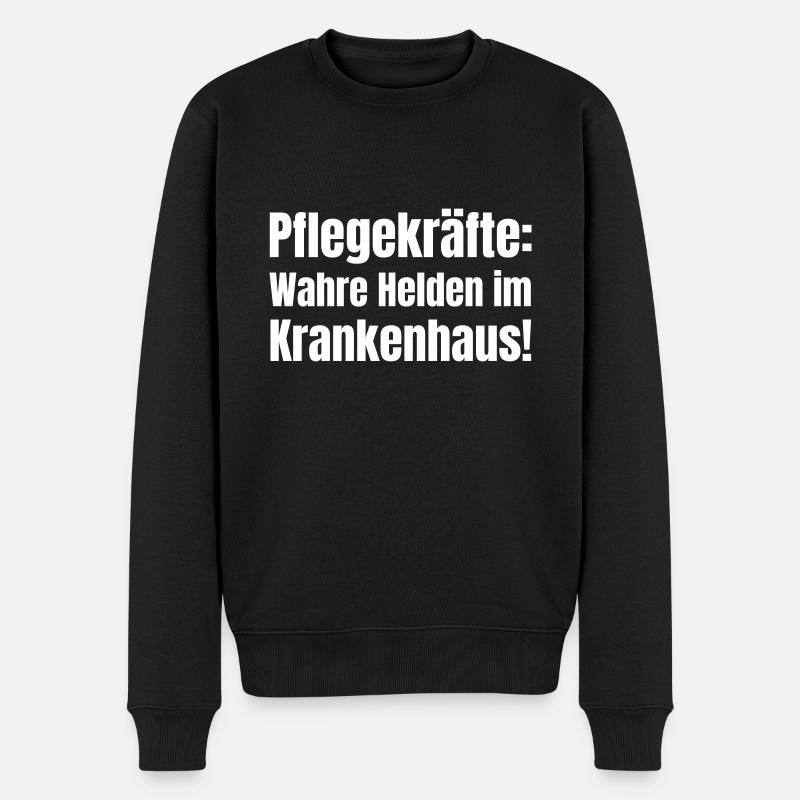 Infirmières dans les hôpitaux - Pull Premium bio Homme - noir