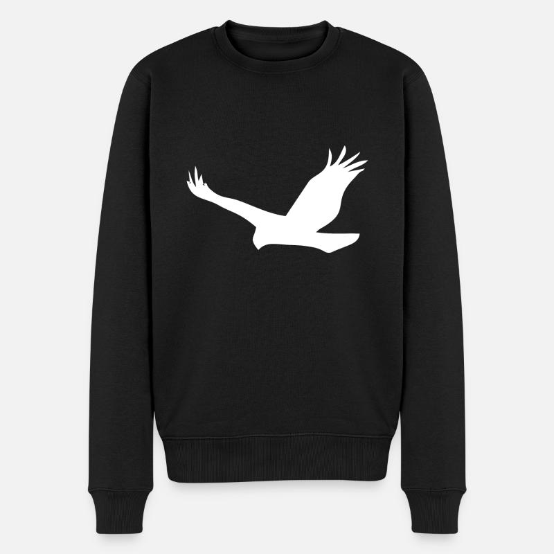 Oiseau Oiseau Oiseau Oiseaux - Pull Premium bio Homme - noir