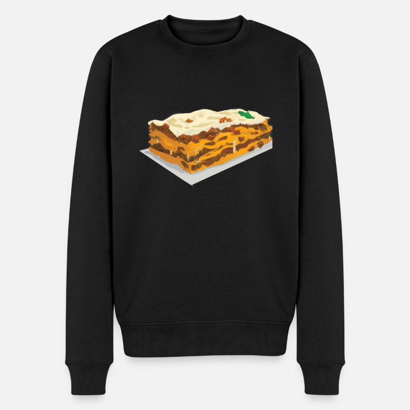 Lasagne Comique - Pull Premium bio Homme - noir