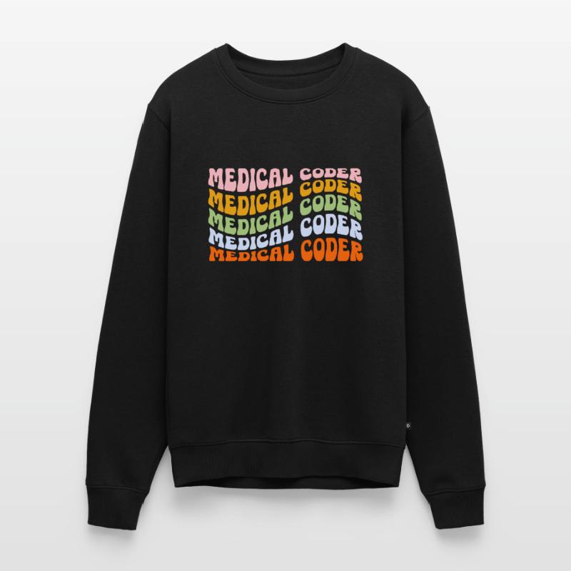 Medical Coder Coding Specialist Men's Premium Organic Jumper