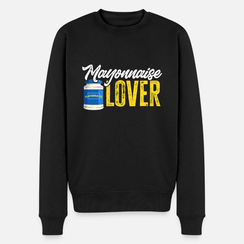 Mayonnaise - Pull Premium bio Homme - noir