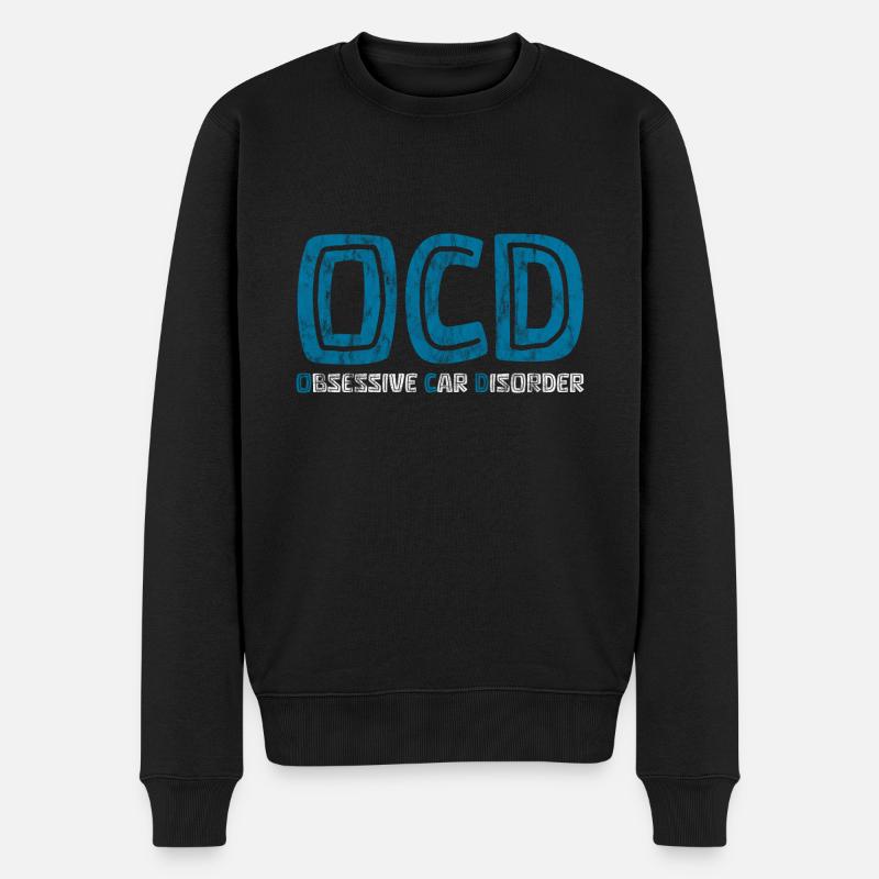 Obsessive Car Disorder 3 - Männer Premium Bio Pullover - Schwarz