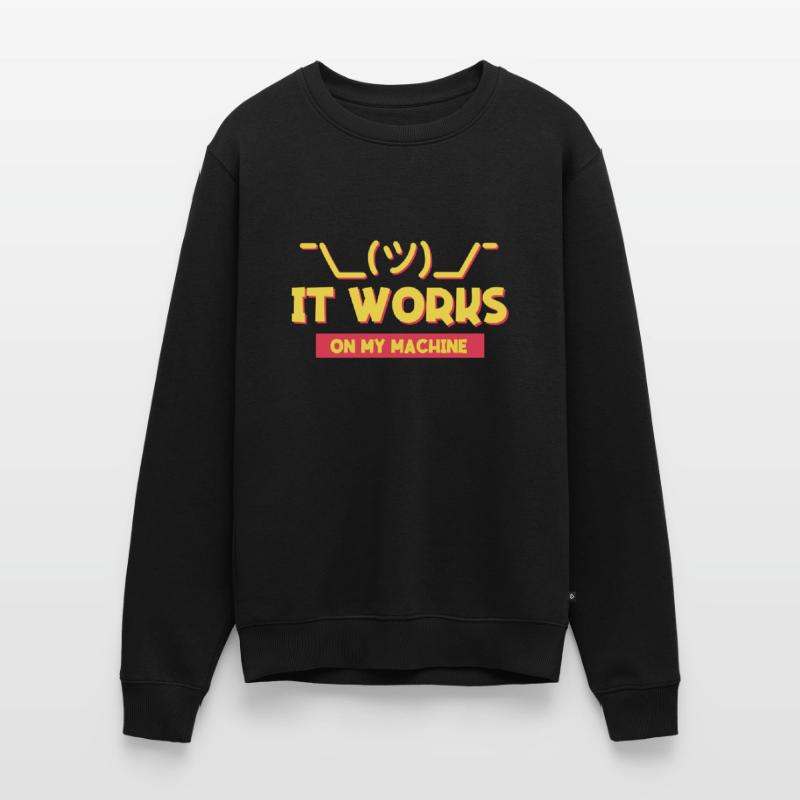 IT-Support und Programmierer-Witz für Coder Männer Premium Bio Pullover