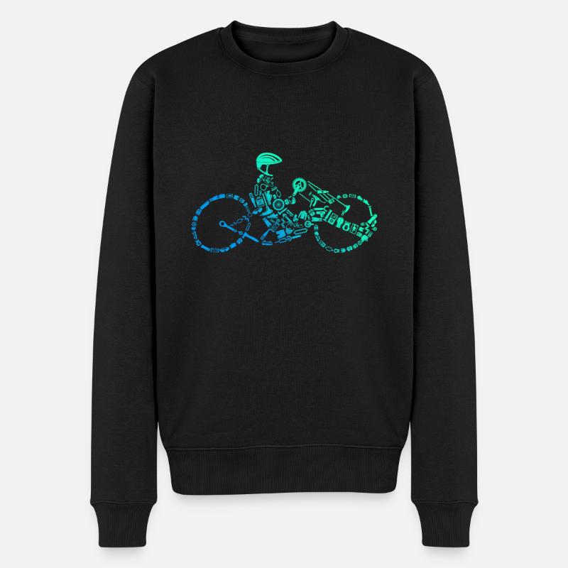 Handbike - Pull Premium bio Homme - noir