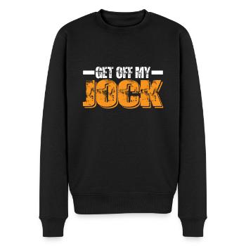 Descends de mon Jock 7 - Pull Premium bio Homme - noir - Devant - Nico (187cm)