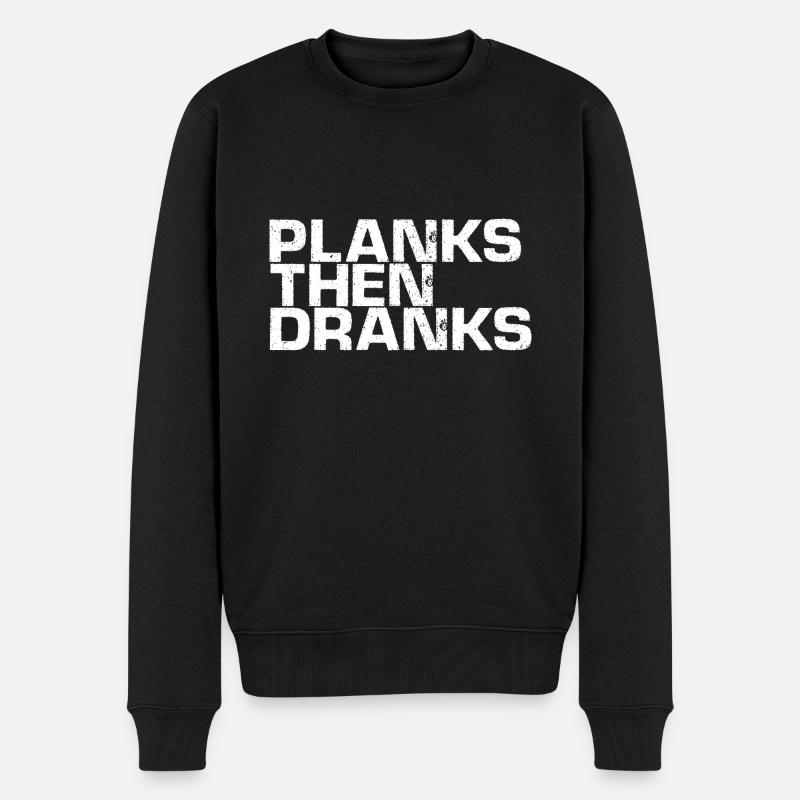 Planches puis bu - Pull Premium bio Homme - noir