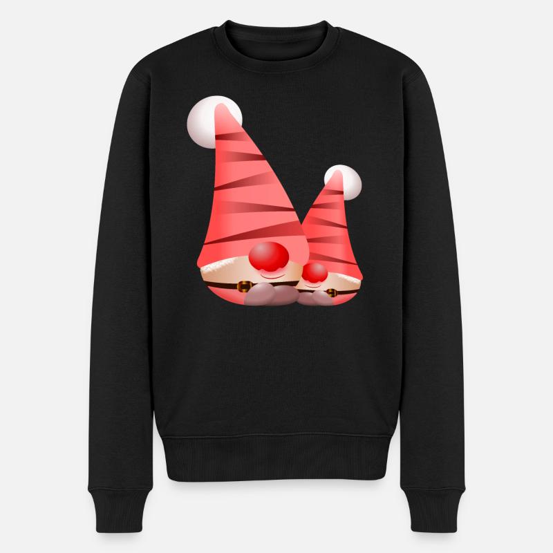 Gnomes - Pull Premium bio Homme - noir