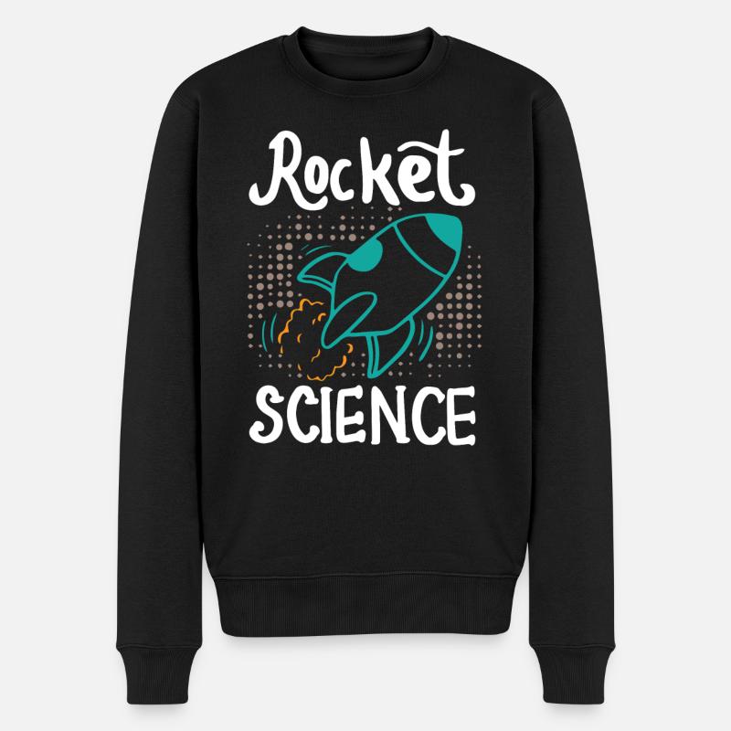 Science des fusées - Pull Premium bio Homme - noir
