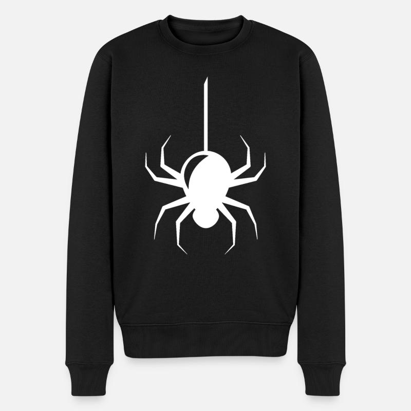 Araignée - Pull Premium bio Homme - noir