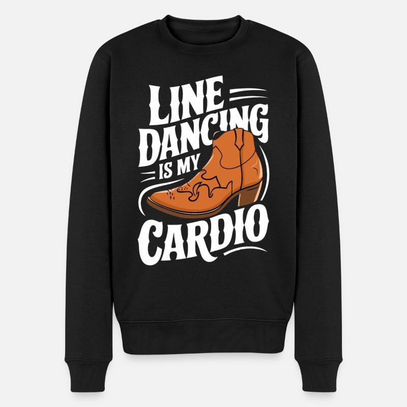 Danse en ligne Danseurs - Pull Premium bio Homme - noir
