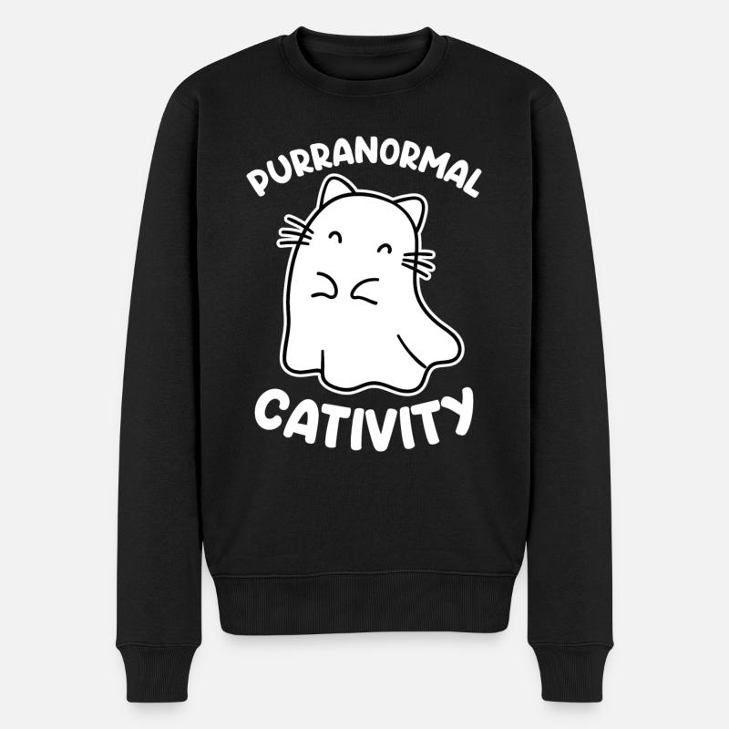 Cativité pourpre - Pull Premium bio Homme - noir