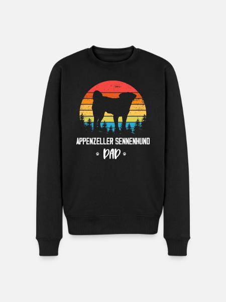 Appenzeller Sennenhund - Men's Premium Organic Jumper - black