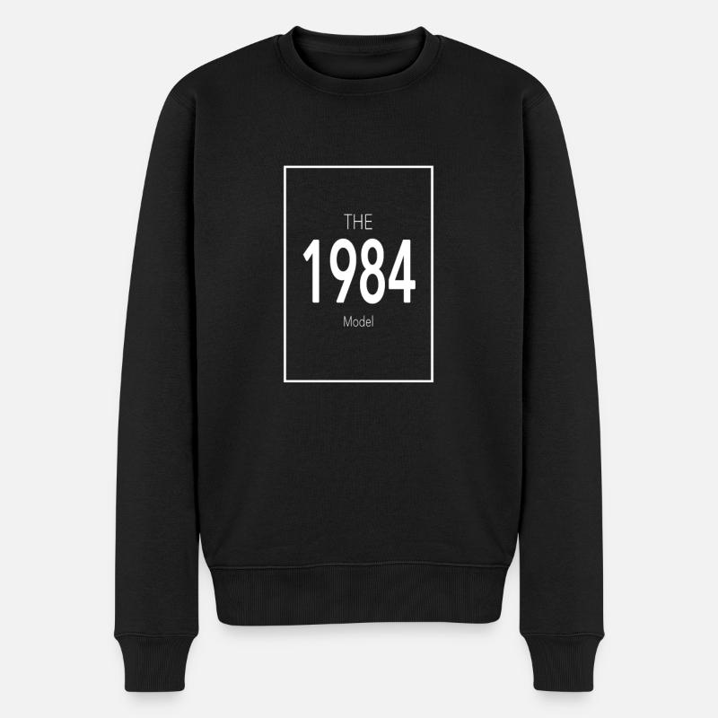 1984 - Pull Premium bio Homme - noir